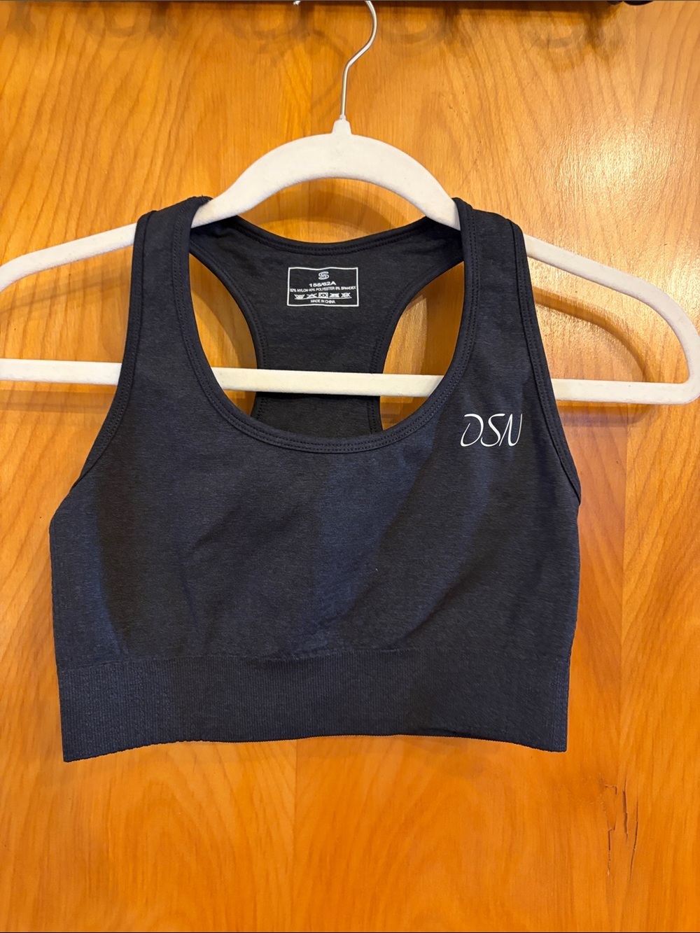 OSU Seamless Racerback Black Sports Bra - Women's Intimates